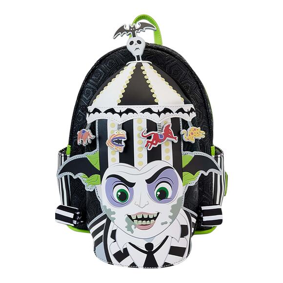 Loungefly Handbags - Loungefly Beetlejuice Carousel Mini Backpack Glow In The Dark Halloween NWT